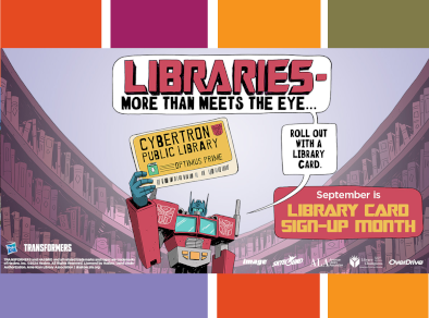 Libraries- more than meets the eye... Roll out with a library card.